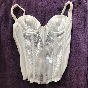 White bridal corset carnival 337